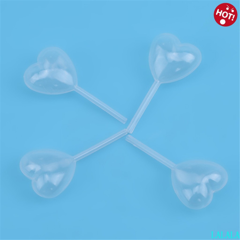 50x Heart Shaped 4Ml Transfer Liquid Oils Pipettes Plastic Squeeze Eye - View #7