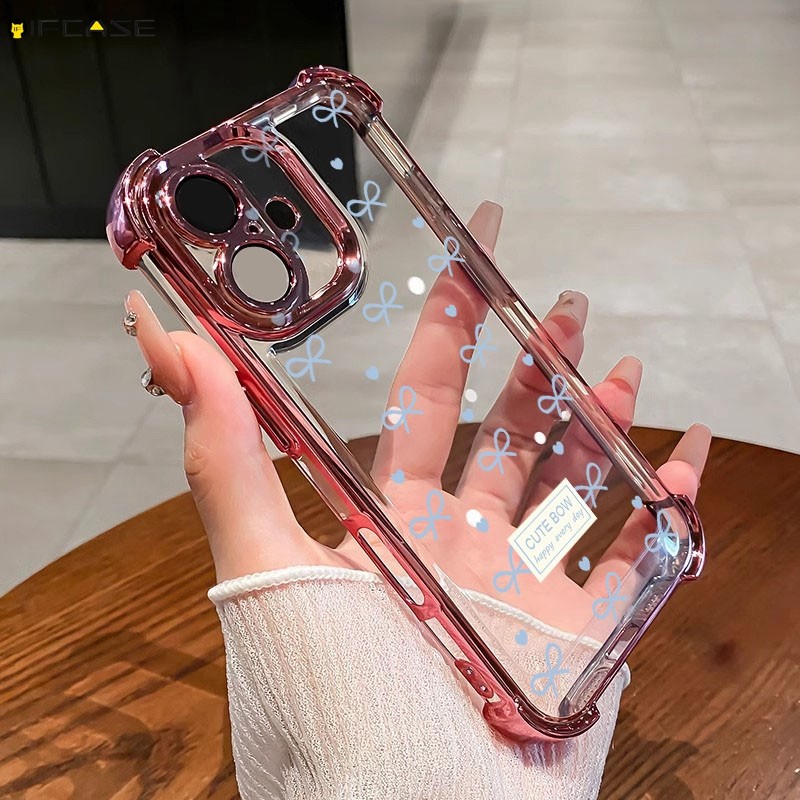 Cover Sottile In Silicone TPU Per HUAWEI Nova 10 – Trasparente Con Design Di Funghi, Farfalle E Luna