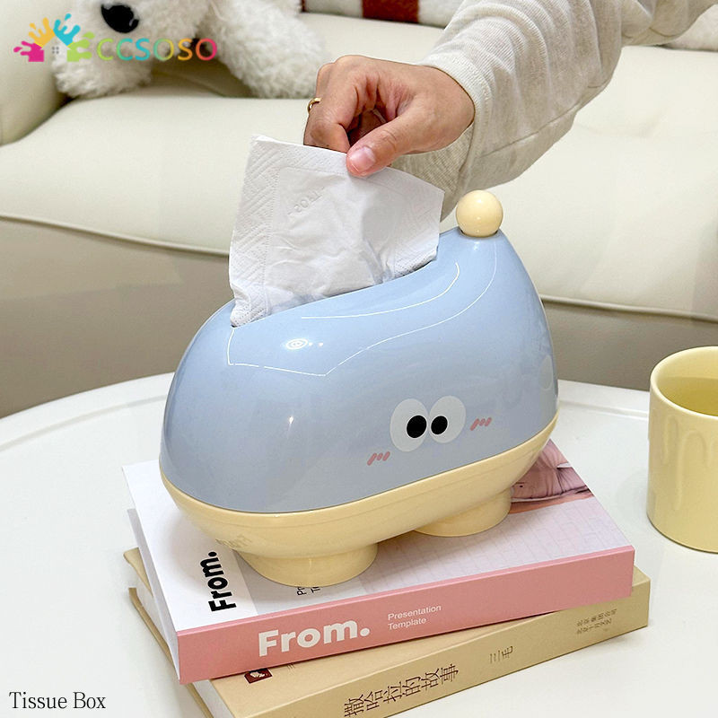 Cartoon Big Eyes Tissue Box Living Room Bathroom Spring Storage ...