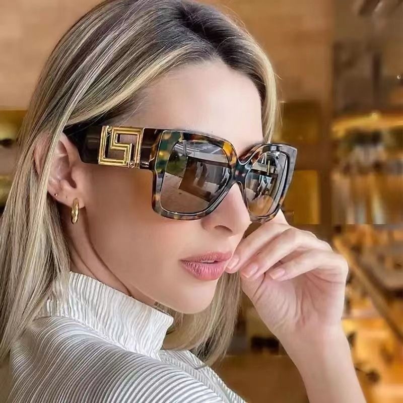 Gfgf European American Large Frame Hollow 2024 New Style Trendy Unique ...