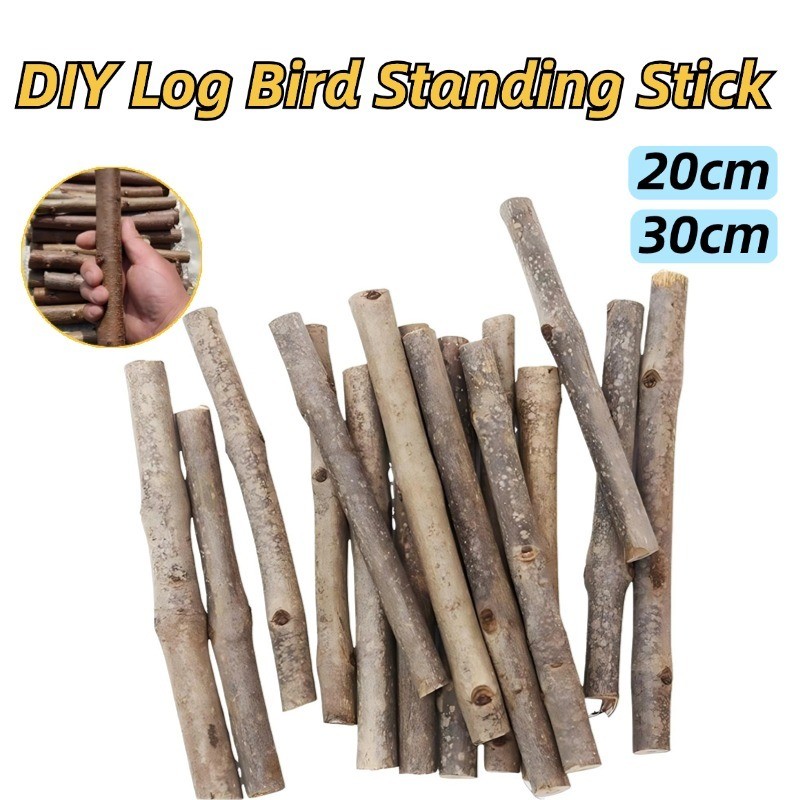 Wooden Bird Perches Bird Perch Stand Stick Wood Perch Branch Chewing ...