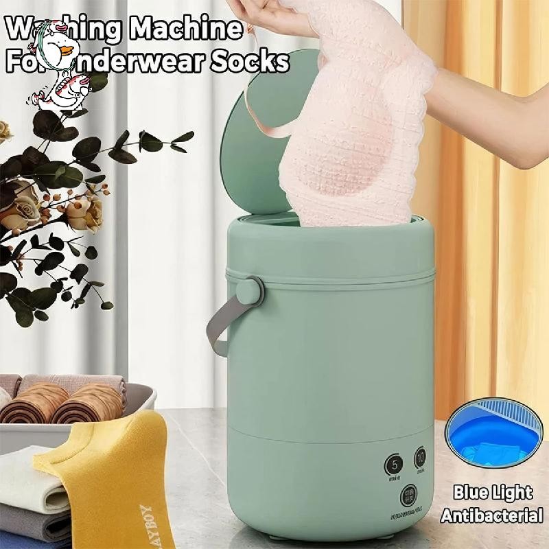 Mini Automatic Washing Machine Portable Socks and Underwear Washing ...