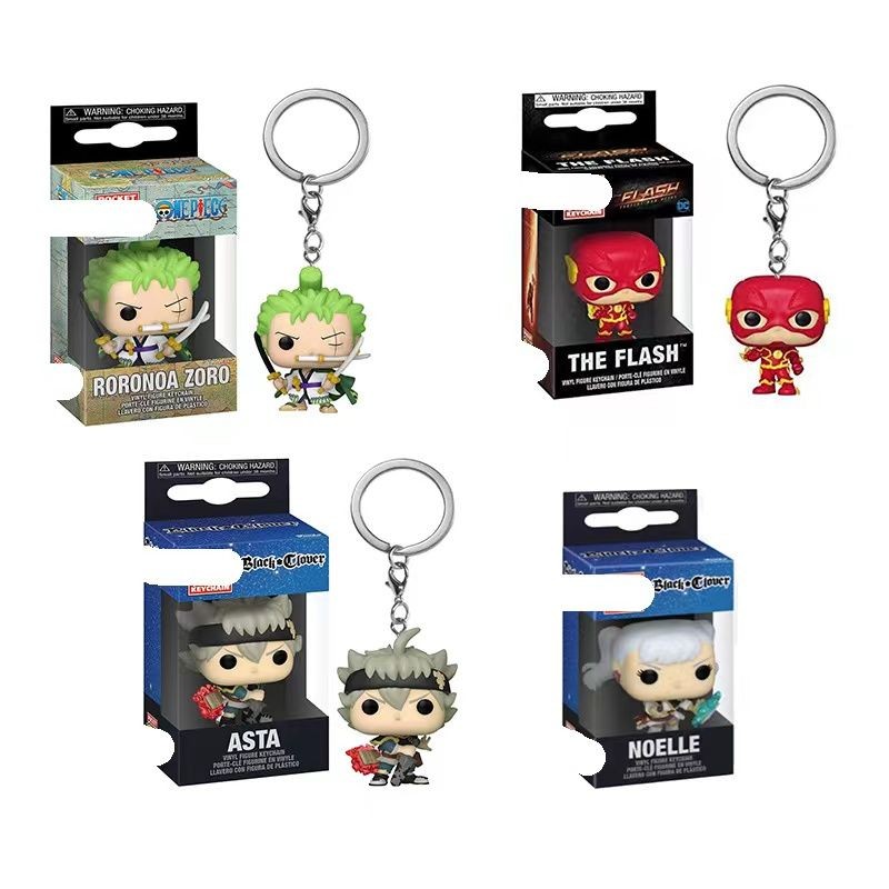Cartoon Cartoon Couple One Piece Zoro Black Clover Asta Flash Doll ...