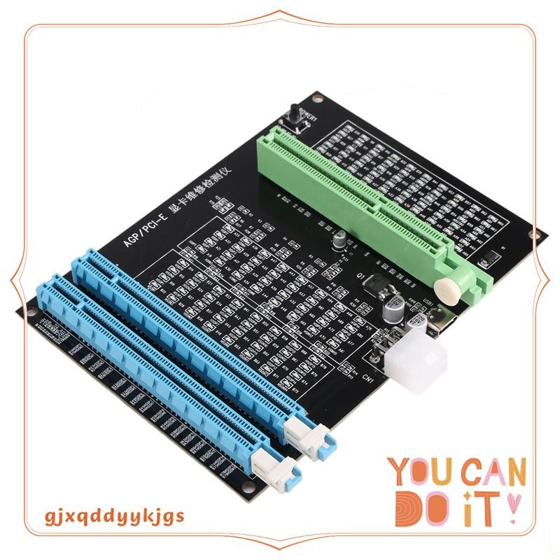 AGP PCI-E X16 Dual-Purpose Socket Tester Display Image Video Card ...