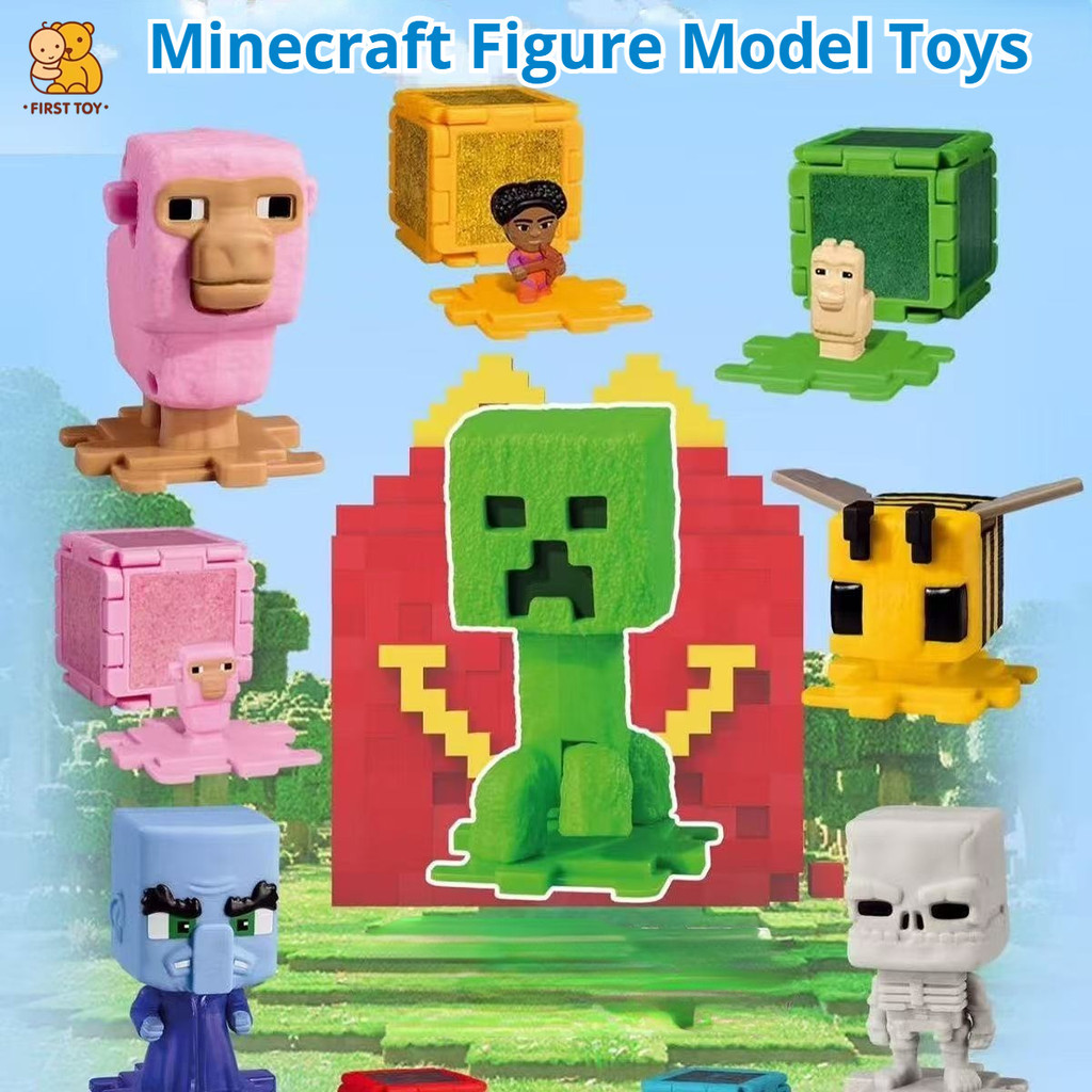 2025 Minecraft Movie Character Model Toys 3D Printing Collection ...