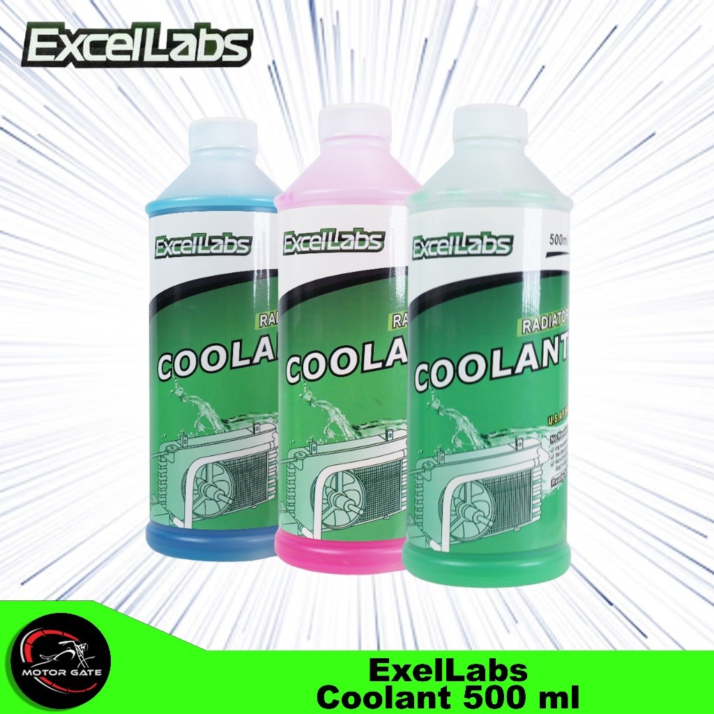 ExcelLabs coolant for Motorcycles - (500ml, 1Liter, 2Liters) | Shopee ...