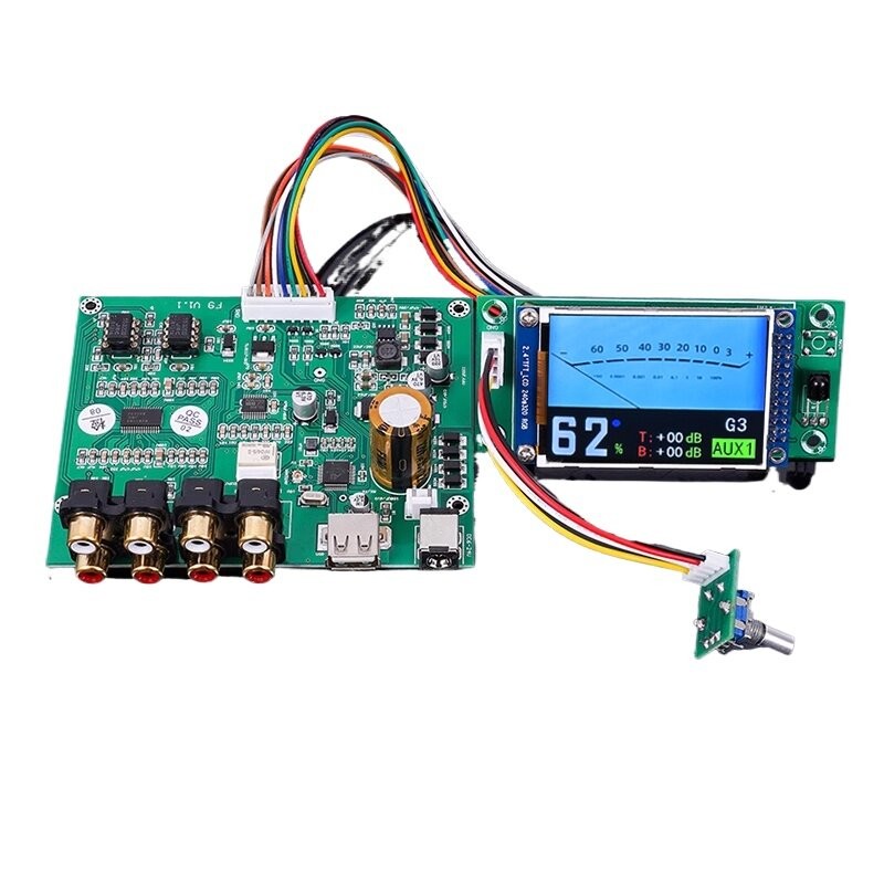 HIFI Preamp Bluetooth 5.3 USB Player PCM5102 Independent Decoding with ...