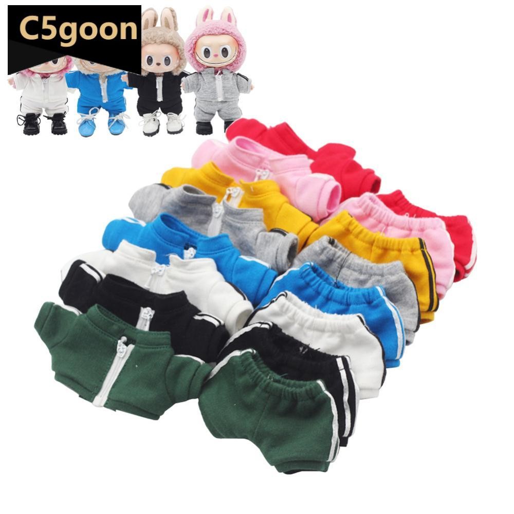 Labubu Clothes Treayes 4 Pcs Casual Hoodie Outfit Set For 15cm 17cm Dolls - Includes Laboobooo Doll