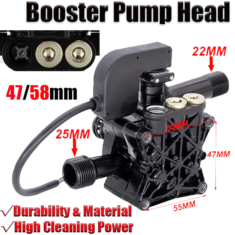 220V High Pressure Water Pump Portable Car Washing Machine Pump Head ...
