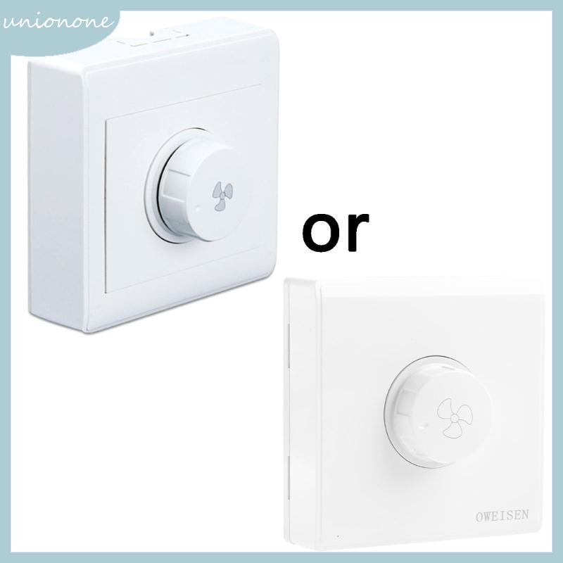 ONE Adjustable Ceiling Fan Speed Control Switch Wall Button Dimmer ...