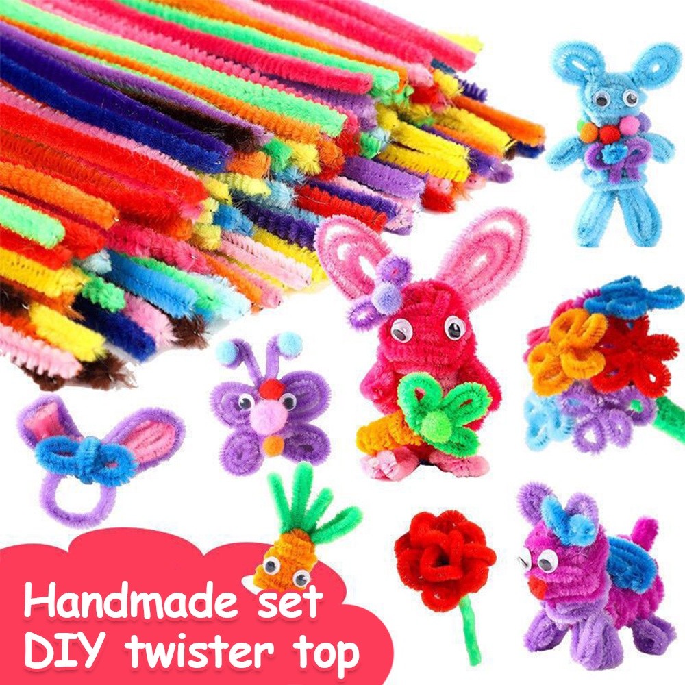 COLORFUL MERCY FEATHER WIRE / PIPE CLEANER / DIY MACARON FEATHER WIRE ...