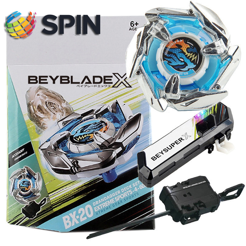 Beyblade X BX-20 Drandagger Deck with Launcher Handlebar Set for ...