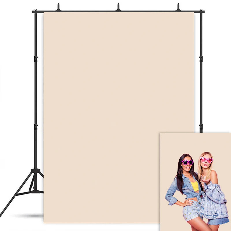 Beige Solid Color Backdrops for Photography Adult Child Birthday Art ...