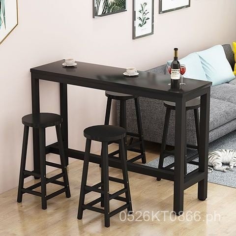 Balcony Table Bar Table Rental House Long Wall Bar Table High Foot Home ...