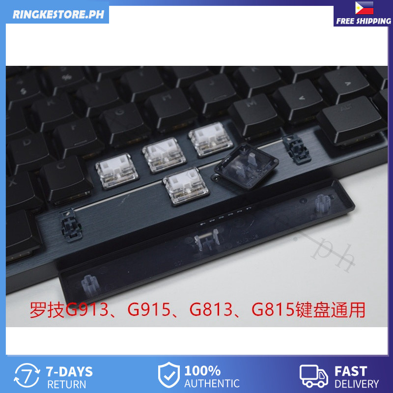 thumbnail image 2 of Full Set 109 White Keycaps For Logitech G813 G913 G815 G915 Keyboard (English) 2 of 5