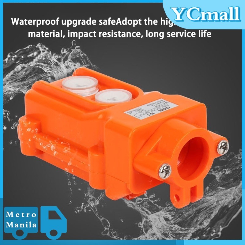 Hoist Crane Push Button Switch 2 Way Up and Down Push Button Switch ...