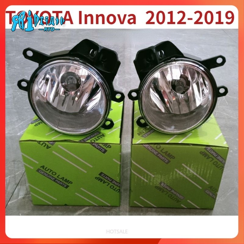 TOYOTA Innova Fog Lamp Light 2012-2019 (WITH FREE BULB) | Shopee ...