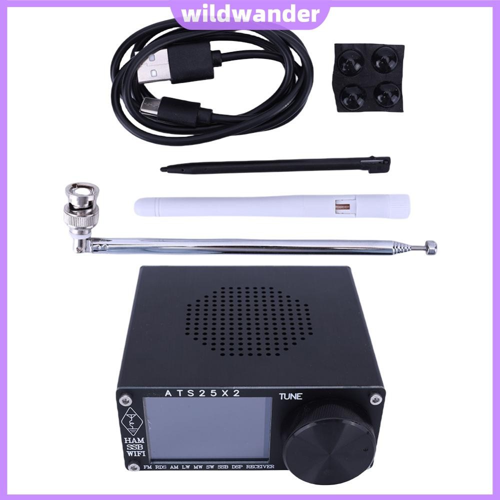 ATS25X2 – Receptor De Radio De Banda Completa DSP De Onda Corta Con Escaner De Espectro