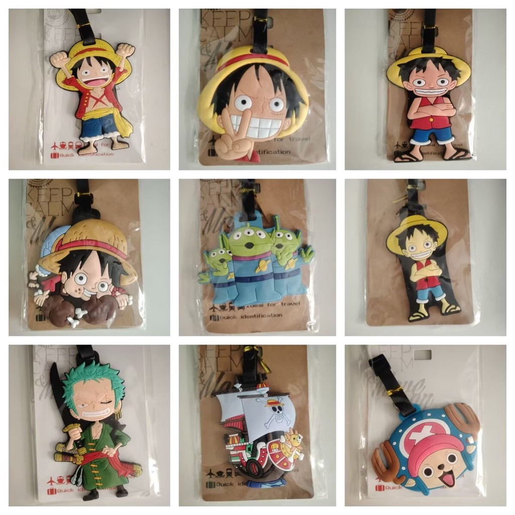 NBTB Boarding Pass Luggage Sign One Piece Luffy Chopper Zoro Pirate ...