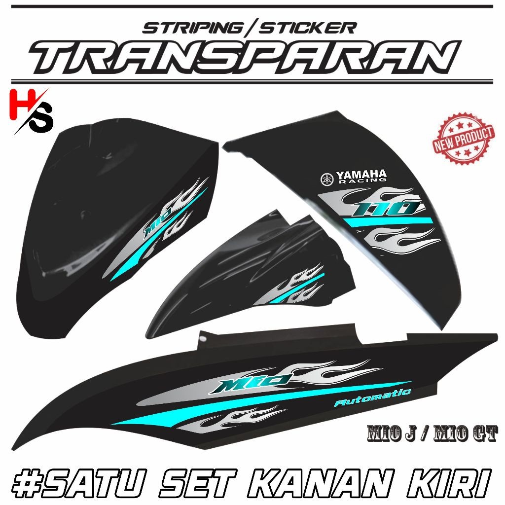 LIST OF STRIPING TRANSPARENT VARIATIONS YAMAHA MIO J MIO GT LATEST COOL ...