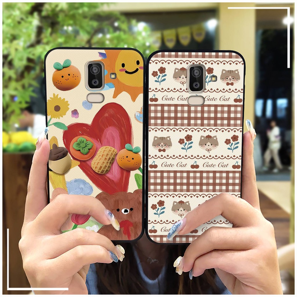 Battery Cover Samsung J8 Case Shopee Phone Pouch Cartoon Phone