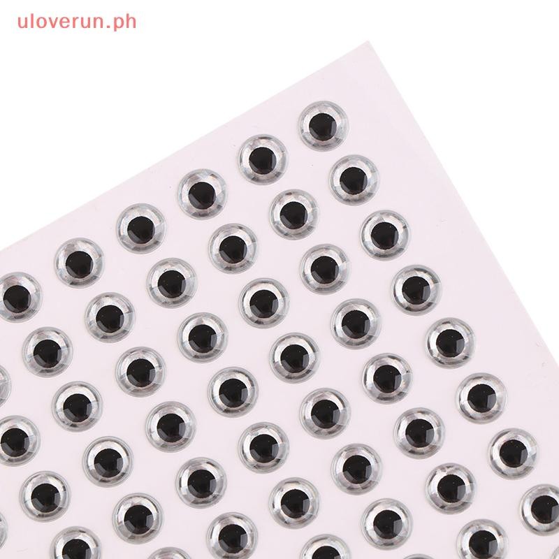 500 Occhi 3D Per Esche Pesca Fyearfly – 3/4/5 Mm, Autoadesivi In Epossidico, Argento, Per Fly Tying E Jig Fai Da Te