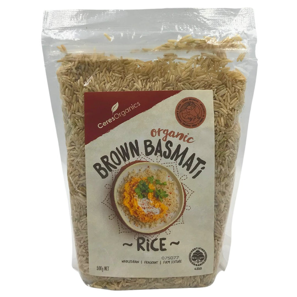 Ceres Organics Brown Basmati Rice (500g) | Shopee Philippines