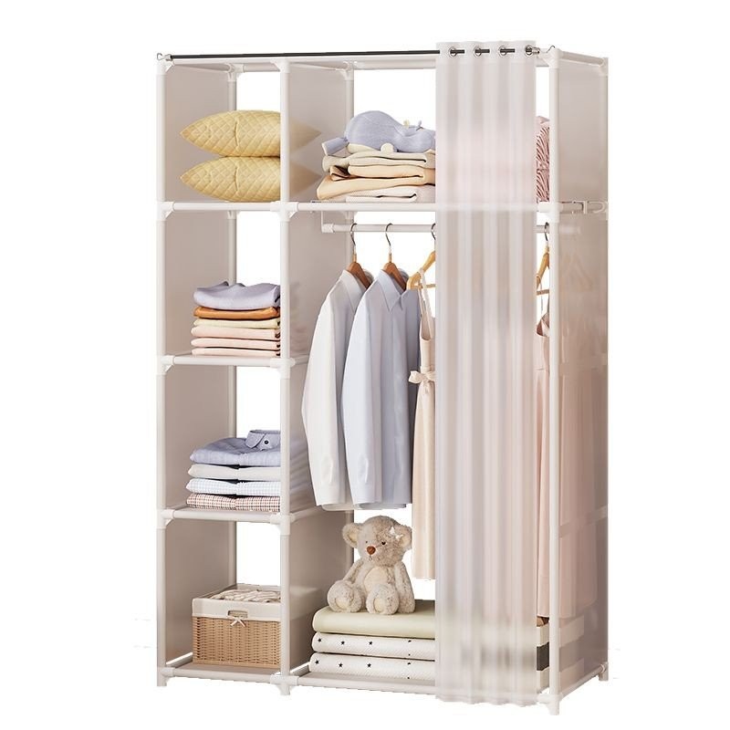 Simple Wardrobe for Home Bedroom Modern Minimalist Rental Small ...
