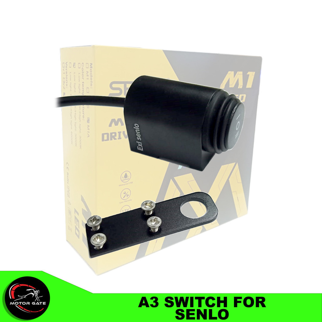 A1 or A3 3-Way Switch for SENLO Mini Driving Lights Motorcycle ...