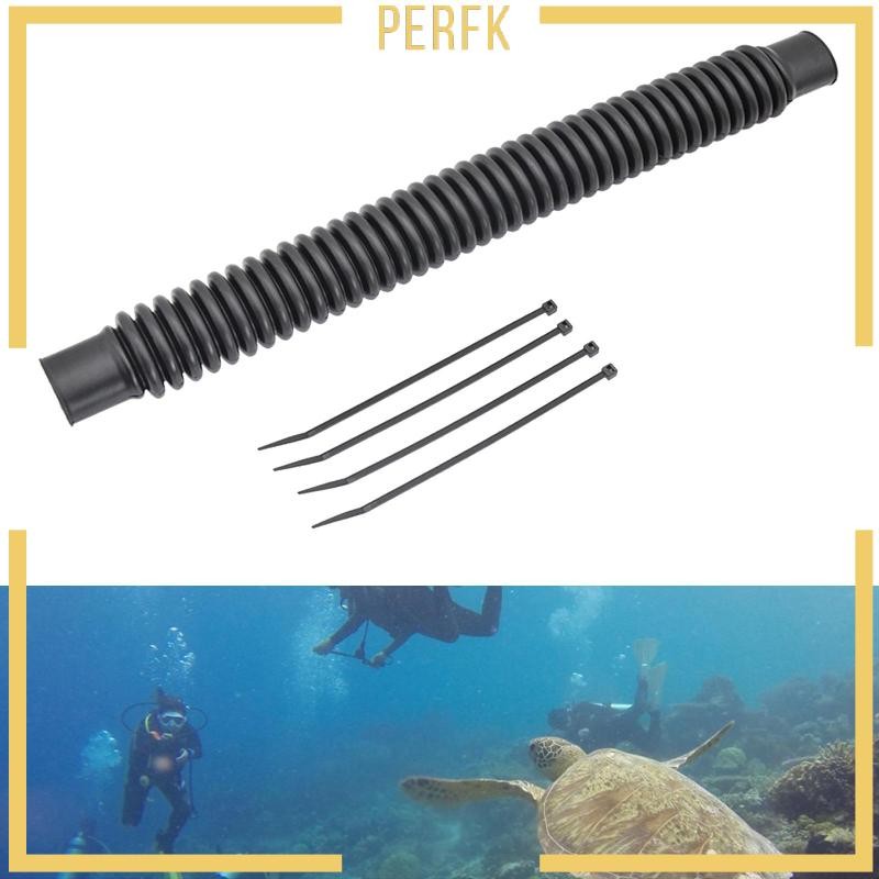 [Perfk] Diving BCD Inflator Hose Anti-corrosion Airway Hoses 1''/ 3/4 ...