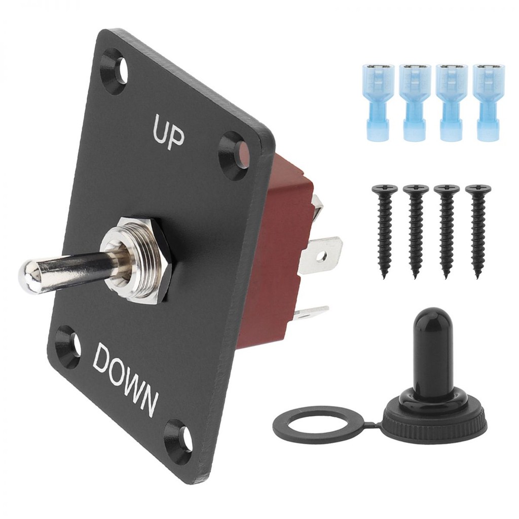 UP DOWN Momentary Reverse Polarity Switch DPDT Toggle Switch 3 Position ...