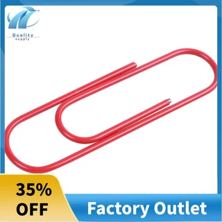 ARELENE Super Large Paper Clips Vinyl Coated, 60 Pack 4 Inch Assorted Color Jumbo Paper Clip - View #7