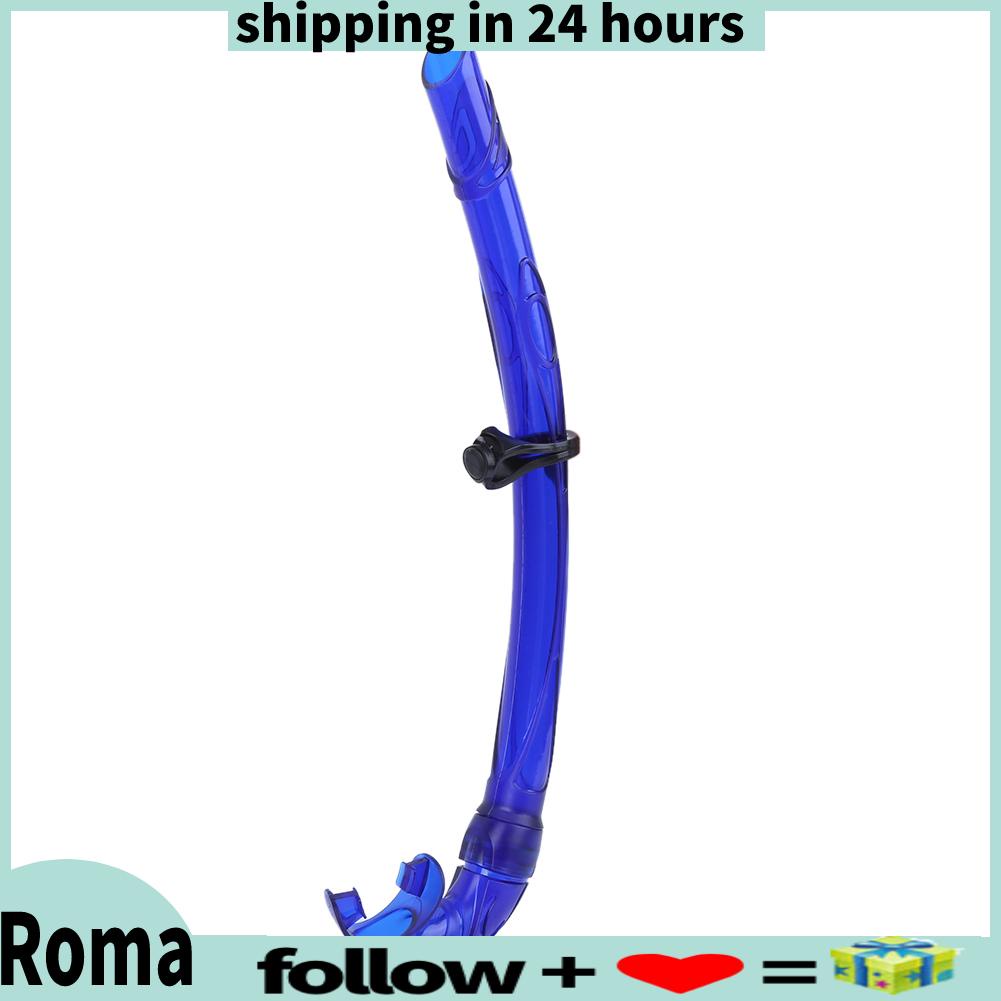 Free Diving Snorkeling Wet‑type Breathing Tube Rebreather