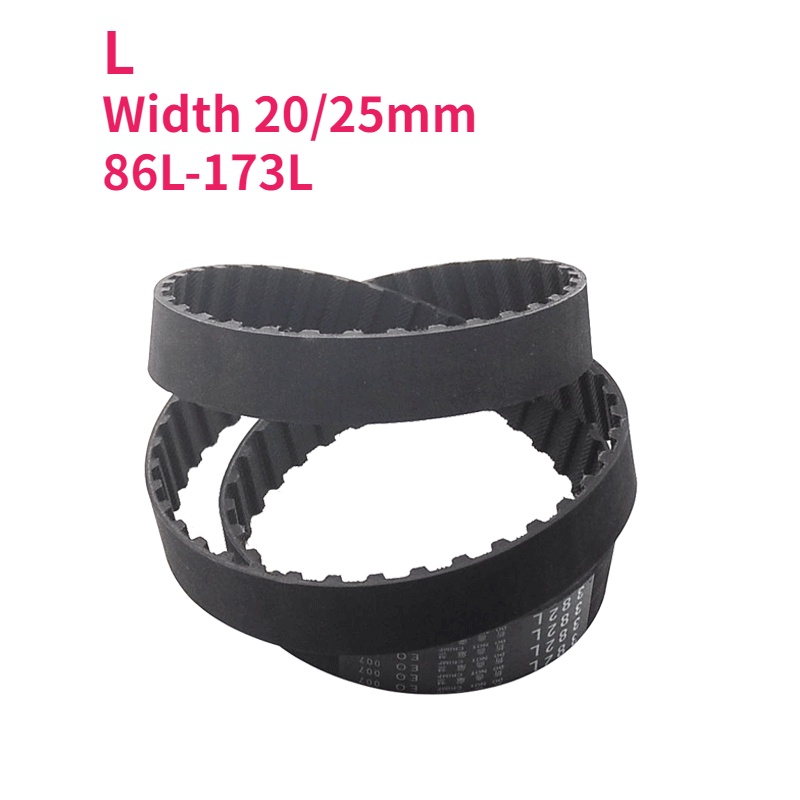 XL Synchronous Belt Closed Loop Rubber Timing Belt Pitch 5.08mm Width 10mm Xl50 60 64 68 70 72 74 76 78 80 82 Xl160 I.738573926
