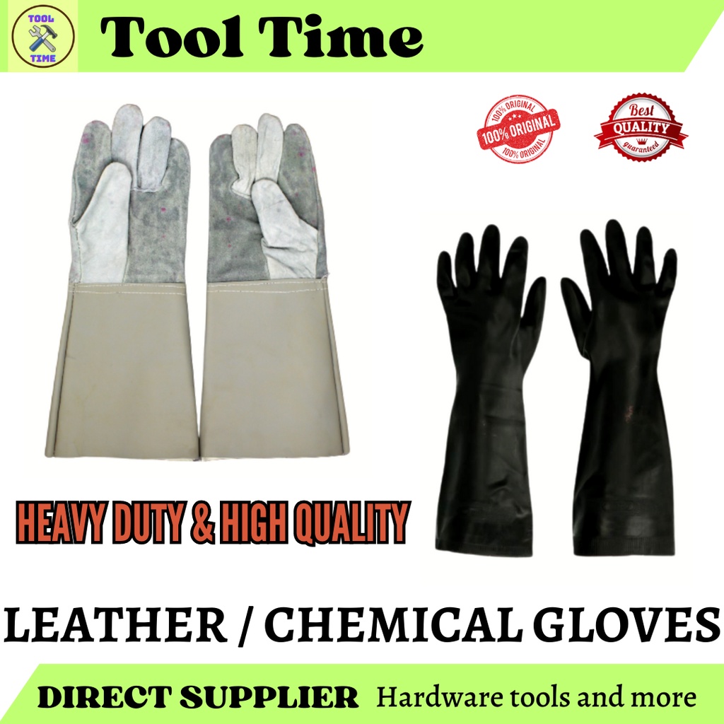 Heavy duty leather gloves online