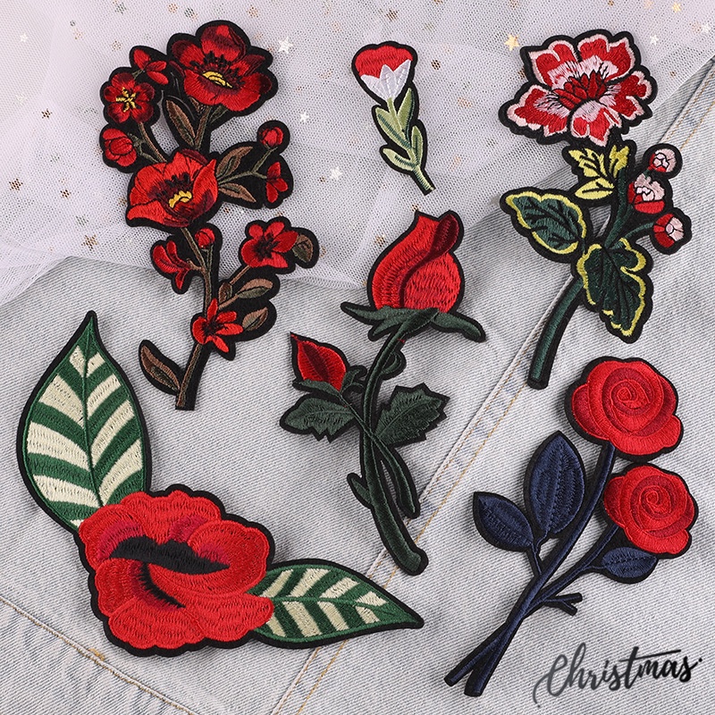 Pro Patch Store Beautiful Roses Series DIY Embroidery Patches for ...