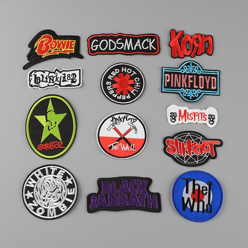 Pro Patch Store Cartoon English Letters Series DIY Embroidery Patches ...