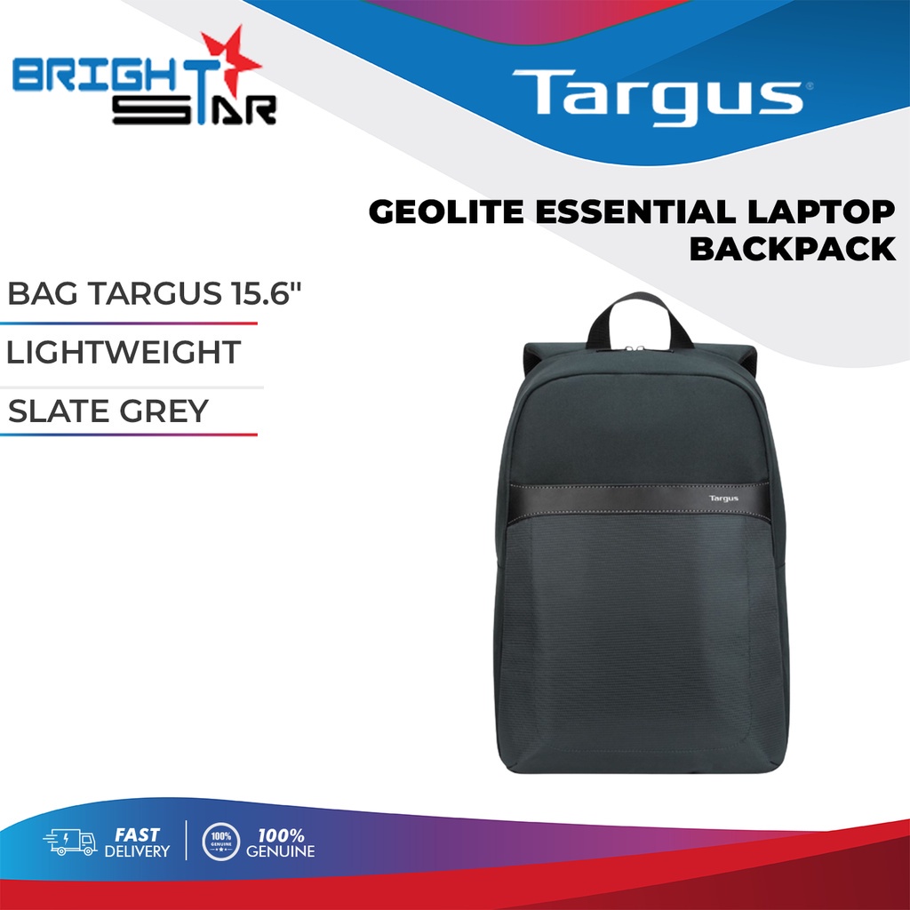 Targus 15.6" Geolite Essential Laptop Backpack / TSB96001L Shopee Philippines