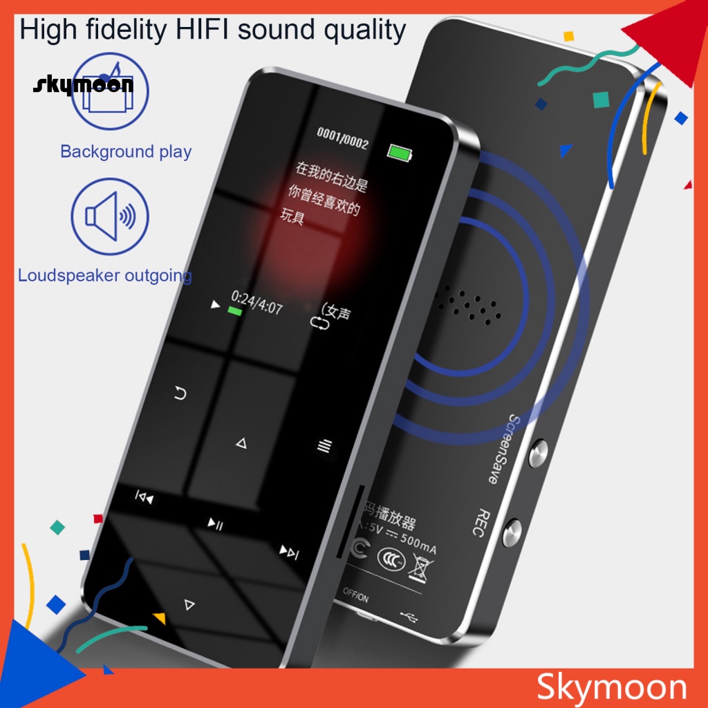 Skym* Portable Music Player with Fm Radio Mp3 Player with Speaker