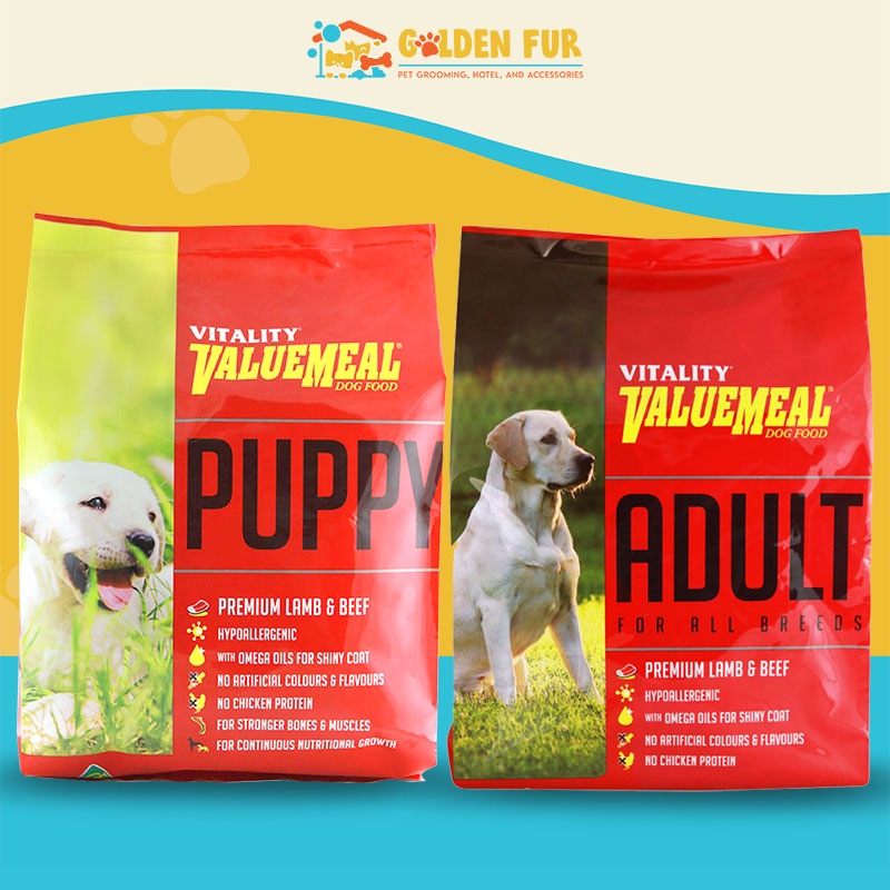 Vitality Value Meal Premium Lamb & Beef 3kg Shopee Philippines