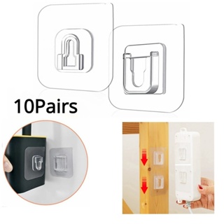 Double-Sided Adhesive Wall Hook on Hangers Stickers Hooks Wall