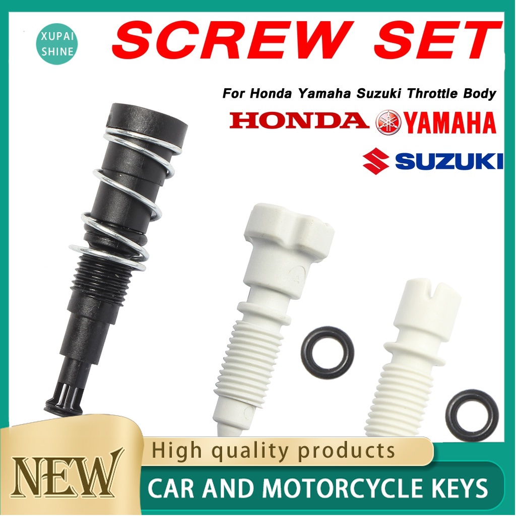 xps Motorcycle Throttle Body Idle Speed Adjusting Screw kit For Yamaha ...