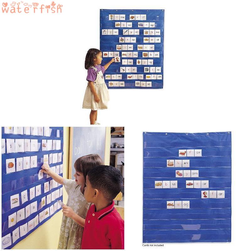 Pocket Chart Squares Classroom/Teacher Organizer, Classroom Supplies