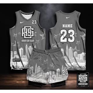 Gray sublimation sale basketball jersey