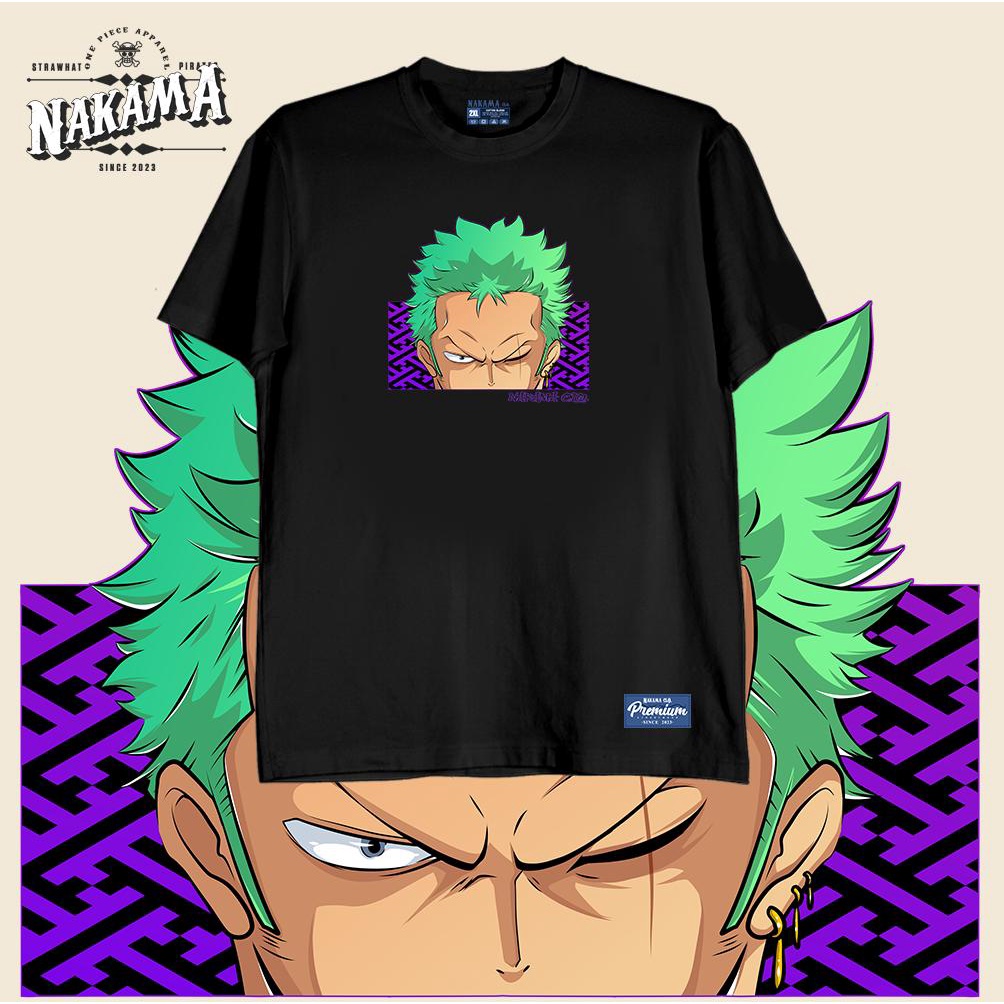 NAKAMA CLOTHING ONEPIECE ZORO MINI UNISEX GRAPHIC TSHIRT FOR MEN ...