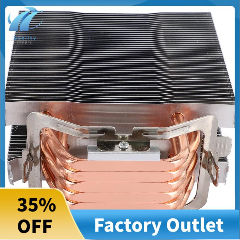 Superb Fanless CPU Cooler 12Cm Fan 6 Copper Heatpipes Fanless Cooling