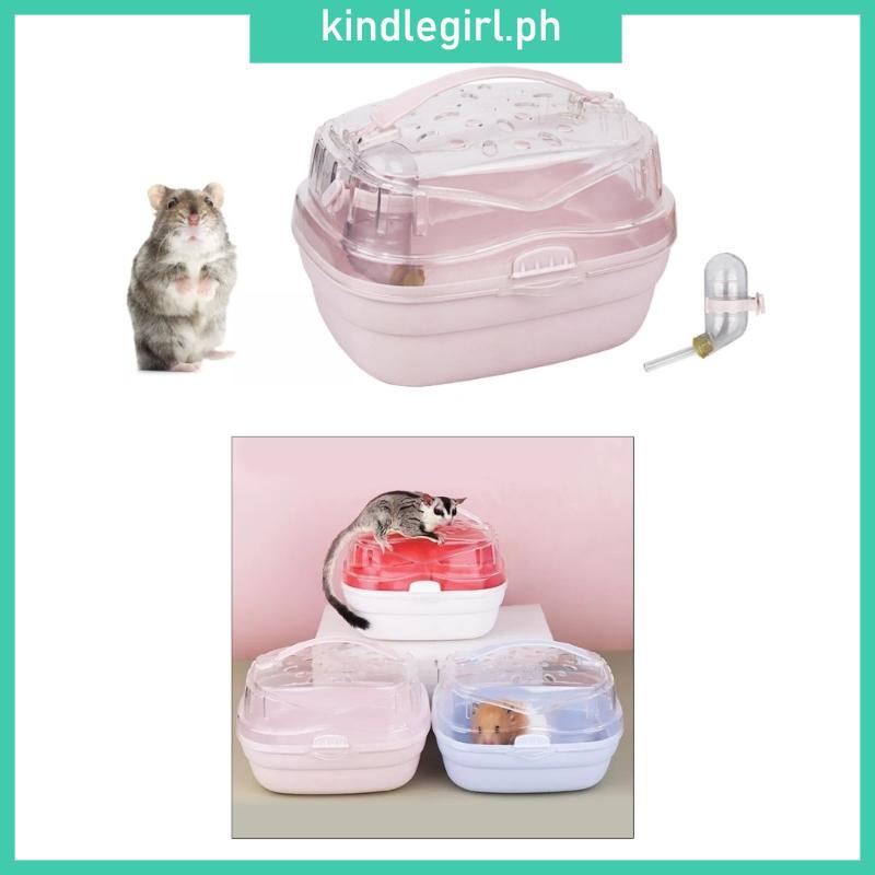 KING Small Pet Carrier Carry Cage Hamsters Travel Cage Box Small Animal ... - Carrer For Multiple Hamsters In A Small Cage