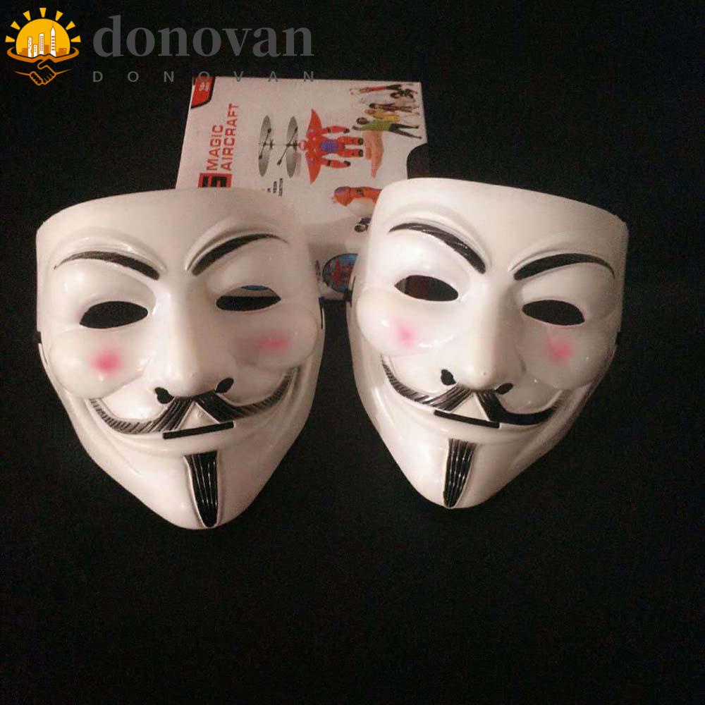 DONOVAN V for Vendetta Plastic Halloween Movie Cosplay Masquerade Party ...