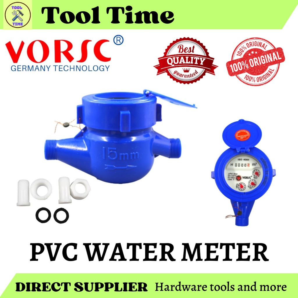 (WET TYPE) VORSC PVC WATER METER LXS 15E Shopee Philippines