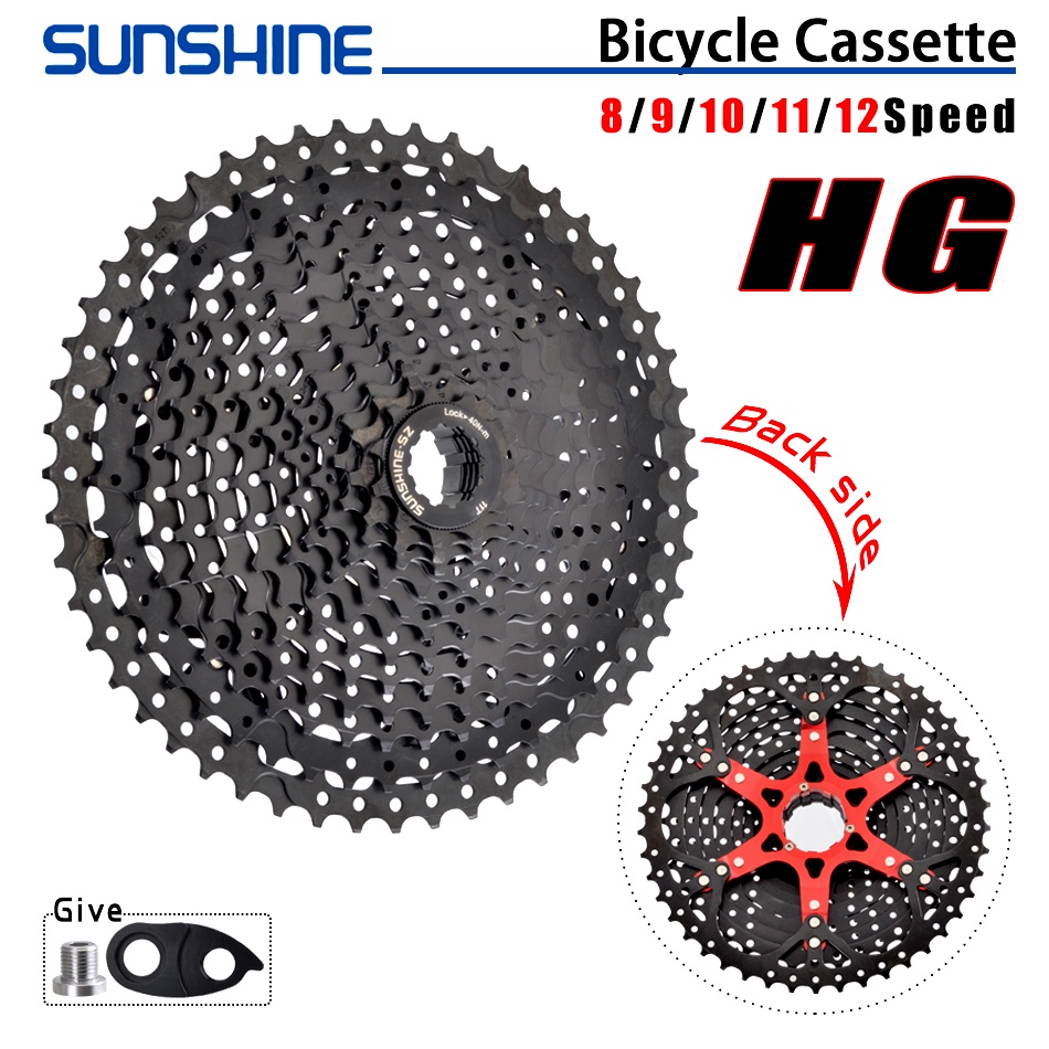 8/9/10/11/12 Speed Bike Cassette 11-52T fit Shimano/Sram Mountain